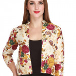 Women Rayon Multicolor Jacket