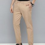 Men Beige Slim Fit Chinos Trousers