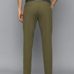 Slim Fit Flat-Front Trousers